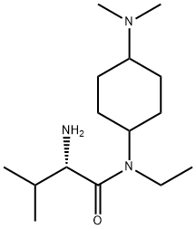 (S)-2-AMino-N-(4-diMethylaMino-cyclohexyl)-N-ethyl-3-Methyl-butyraMide Structure