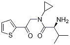 (S)-2-AMino-N-cyclopropyl-3-Methyl-N-(2-oxo-2-thiophen-2-yl-ethyl)-butyraMide 구조식 이미지