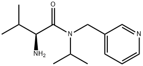 (S)-2-AMino-N-isopropyl-3-Methyl-N-pyridin-3-ylMethyl-butyraMide Structure