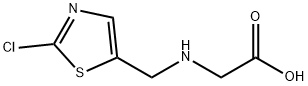 [(2-Chloro-thiazol-5-ylMethyl)-aMino]-acetic acid 구조식 이미지
