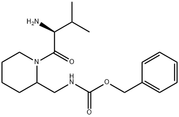 [1-((S)-2-AMino-3-Methyl-butyryl)-piperidin-2-ylMethyl]-carbaMic acid benzyl ester Structure
