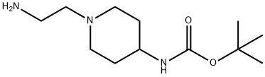 [1-(2-AMino-ethyl)-piperidin-4-yl]-carbaMic acid tert-butyl ester Structure