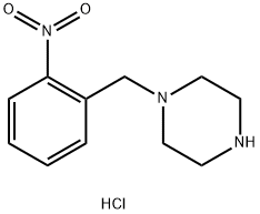 1-(2-Nitro-benzyl)-piperazine hydrochloride Structure