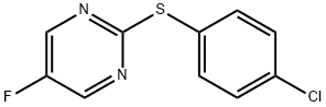 2-(4-Chloro-phenylsulfanyl)-5-fluoro-pyriMidine Structure