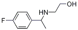 2-[1-(4-Fluoro-phenyl)-ethylaMino]-ethanol 구조식 이미지