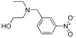 2-[Ethyl-(3-nitro-benzyl)-aMino]-ethanol 구조식 이미지