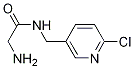 2-AMino-N-(6-chloro-pyridin-3-ylMethyl)-acetaMide 구조식 이미지