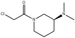 2-Chloro-1-((S)-3-diMethylaMino-piperidin-1-yl)-ethanone Structure