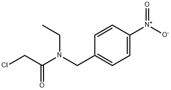 2-Chloro-N-ethyl-N-(4-nitro-benzyl)-acetaMide 구조식 이미지