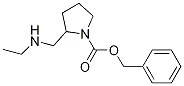 2-EthylaMinoMethyl-pyrrolidine-1-carboxylic acid benzyl ester Structure