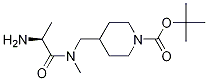 4-{[((S)-2-AMino-propionyl)-Methyl-aMino]-Methyl}-piperidine-1-carboxylic acid tert-butyl ester Structure