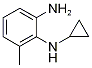 N*2*-Cyclopropyl-3-Methyl-benzene-1,2-diaMine 구조식 이미지