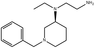 N*1*-((S)-1-Benzyl-piperidin-3-yl)-N*1*-ethyl-ethane-1,2-diaMine Structure