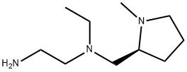 N*1*-Ethyl-N*1*-((S)-1-Methyl-pyrrolidin-2-ylMethyl)-ethane-1,2-diaMine Structure