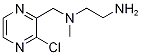 N*1*-(3-Chloro-pyrazin-2-ylMethyl)-N*1*-Methyl-ethane-1,2-diaMine Structure