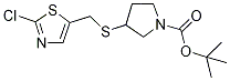 3-(2-Chloro-thiazol-5-ylMethylsulfa
nyl)-pyrrolidine-1-carboxylic acid
tert-butyl ester 구조식 이미지