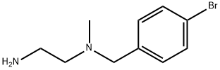 N*1*-(4-BroMo-benzyl)-N*1*-Methyl-ethane-1,2-diaMine Structure