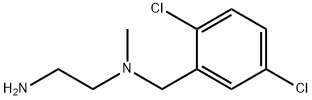 N*1*-(2,5-Dichloro-benzyl)-N*1*-Methyl-ethane-1,2-diaMine 구조식 이미지