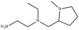 N*1*-Ethyl-N*1*-(1-Methyl-pyrrolidin-2-ylMethyl)-ethane-1,2-diaMine 구조식 이미지