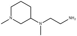 N*1*-Methyl-N*1*-(1-Methyl-piperidin-3-yl)-ethane-1,2-diaMine Structure