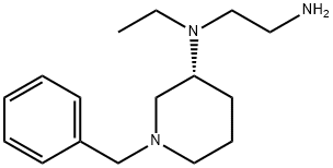 N*1*-((R)-1-Benzyl-piperidin-3-yl)-N*1*-ethyl-ethane-1,2-diaMine Structure