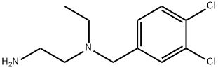 N*1*-(3,4-Dichloro-benzyl)-N*1*-ethyl-ethane-1,2-diaMine 구조식 이미지