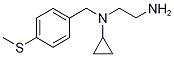 N*1*-Cyclopropyl-N*1*-(4-Methylsulfanyl-benzyl)-ethane-1,2-diaMine 구조식 이미지