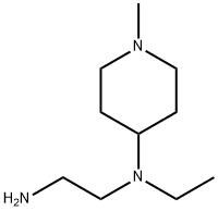 N*1*-Ethyl-N*1*-(1-Methyl-piperidin-4-yl)-ethane-1,2-diaMine Structure