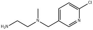 N*1*-(6-Chloro-pyridin-3-ylMethyl)-N*1*-Methyl-ethane-1,2-diaMine 구조식 이미지