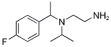 N*1*-[1-(4-Fluoro-phenyl)-ethyl]-N*1*-isopropyl-ethane-1,2-diaMine 구조식 이미지
