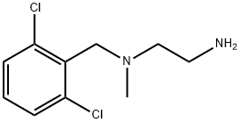 N*1*-(2,6-Dichloro-benzyl)-N*1*-Methyl-ethane-1,2-diaMine 구조식 이미지