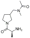 N-[1-((S)-2-AMino-propionyl)-pyrroidin-3-ylMethyl]-N-Methyl-acetaMide 구조식 이미지