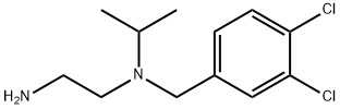 N*1*-(3,4-Dichloro-benzyl)-N*1*-isopropyl-ethane-1,2-diaMine 구조식 이미지