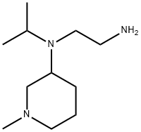 N*1*-Isopropyl-N*1*-(1-Methyl-piperidin-3-yl)-ethane-1,2-diaMine Structure