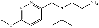 N*1*-Isopropyl-N*1*-(6-Methoxy-pyridazin-3-ylMethyl)-ethane-1,2-diaMine Structure