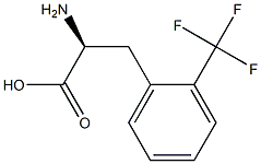 2-(TRIFLUOROMETHYL)-L-PHENYLALANINE Structure