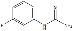 N-(3-FLUOROPHENYL)THIOUREA Structure