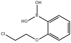 2-(2-Chloroethoxy)phenylboronic acid Structure