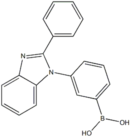 [3-(2-Phenyl-1H-benziMidaz
ol-1-yl)phenyl]boronic acid Structure