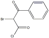 2-broMo-3-oxo-3-phenylpropanoyl chloride Structure