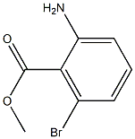 Methyl 2-aMino-6-broMobenzoate Structure