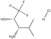 (2S,3S)-3-AMino-1,1,1-trifluoro-4-Methyl-pentan-2-ol hydrochloride Structure