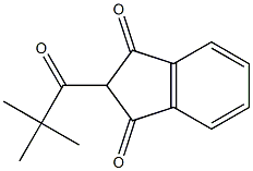 2-Pivaloyl-1.3-indandione Solution 구조식 이미지