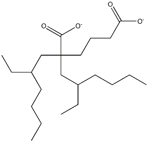 Bis(2-ethylhexyl)adipate Solution 구조식 이미지