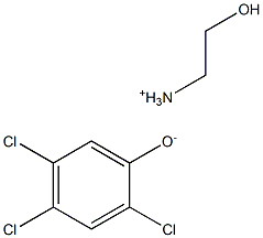 2.4.5-Trichlorophenol ethanolamine salt Solution Structure