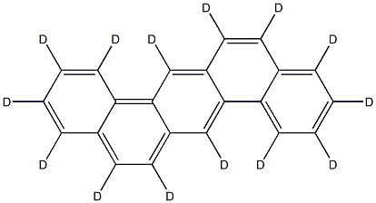 Dibenz[a,h]anthracene  (d14) Solution 구조식 이미지