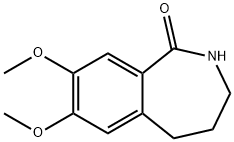 7,8-diMethoxy-2,3,4,5-tetrahydro-1H-benzo[c]azepin-1-one Structure