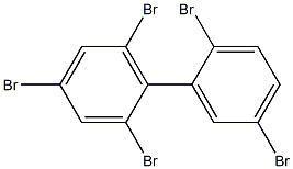 2,2',4,5',6-Pentabromobiphenyl 100 μg/mL in Hexane 구조식 이미지