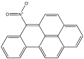 Benzo[a]pyrene, 6-nitro Structure