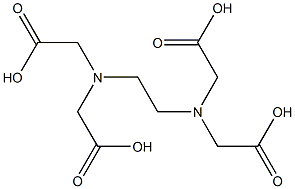 EDTA Stock Solution (500 mM, pH 8.0) Structure